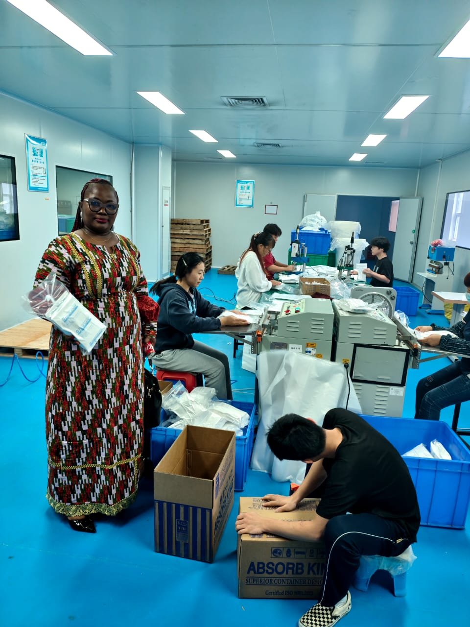 Immersion au cœur de l'innovation : visite d'une usine de fabrication de Dry Bags en Chine