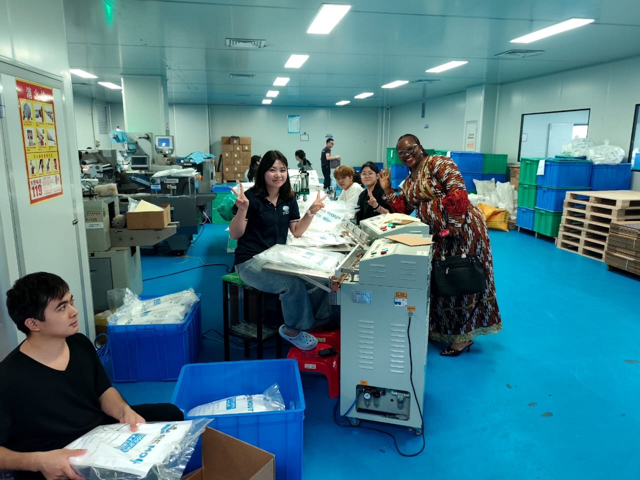 Immersion au cœur de l'innovation : visite d'une usine de fabrication de Dry Bags en Chine